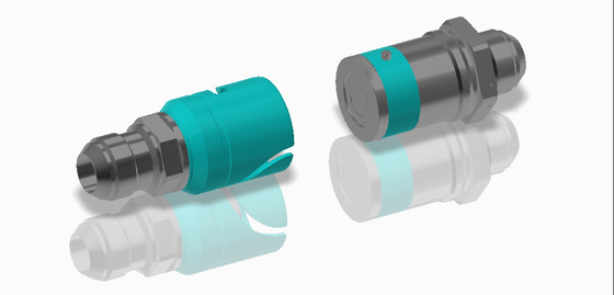 Stainless Steel Aluminum Alloy Or Brass TFA Series Bayonet Fluid Connector