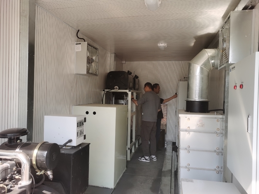 SSCH120-3000/15000 AC Dynamometer Test Bench For Testing New Energy Vehicle Motor  Installed In Container
