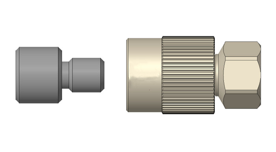 TF240 Series Threaded Stainless Steel And Aluminum Alloy Hand Screwing Type Quick Connect Coupling