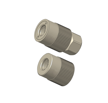 TF240 Series Threaded Stainless Steel And Aluminum Alloy Hand Screwing Type Quick Connect Coupling
