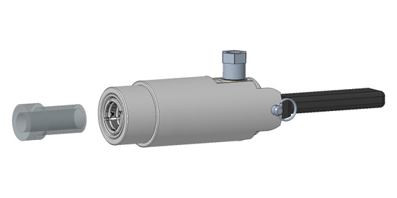 Aluminum Alloy Handle Type Quick Connect Coupling TF421 High Pressure Application