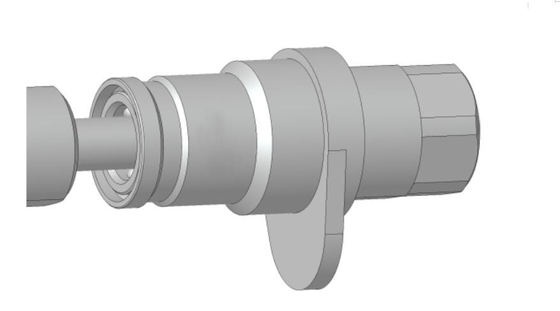 TF531 Series Stainless Steel Sleeve Steel Ball Type Quick Connect Coupling (Special For Fuel Pipe Port)