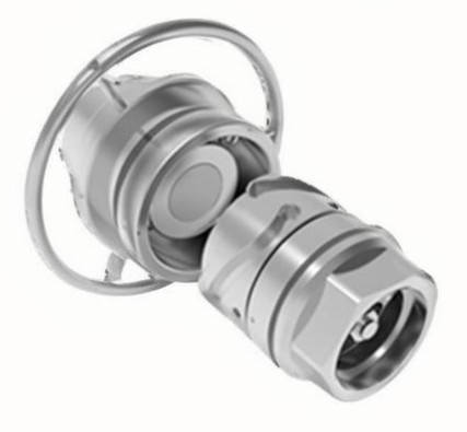 Durable Stainless Steel Aluminum Alloy Or Brass TFC Three-Groove Fluid Connector
