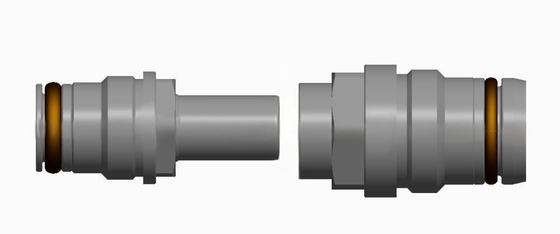 High Quality Stainless Steel Aluminum Alloy Or Brass TFD Blind Mating Fluid Connector