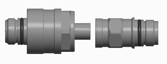 Affordable Stainless Steel Aluminum Alloy Or Brass TFH Large Radial Floating Blind Mating Fluid Connector