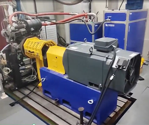 SSCD130-1750/4500 130 kW 840 Nm 4500 RPM Low inertia High Dynamic Responsiveness Diesel Engine Test Bench