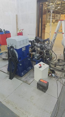 160kW Gasoline Engine Dynamometer Test Bench with 9000RPM Max Speed