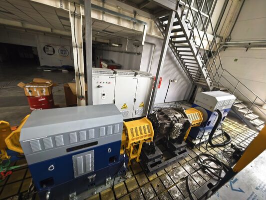 SSCD500-1500/3800 500kW 3183 Nm Transmission Type Dynamometer Test Bench System