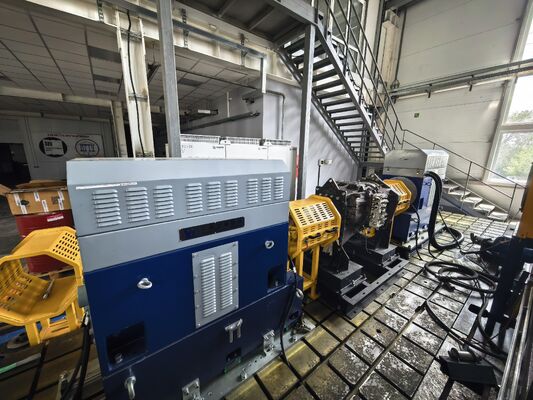 SSCD500-1500/3800 500kW 3183 Nm Transmission Type Dynamometer Test Bench System