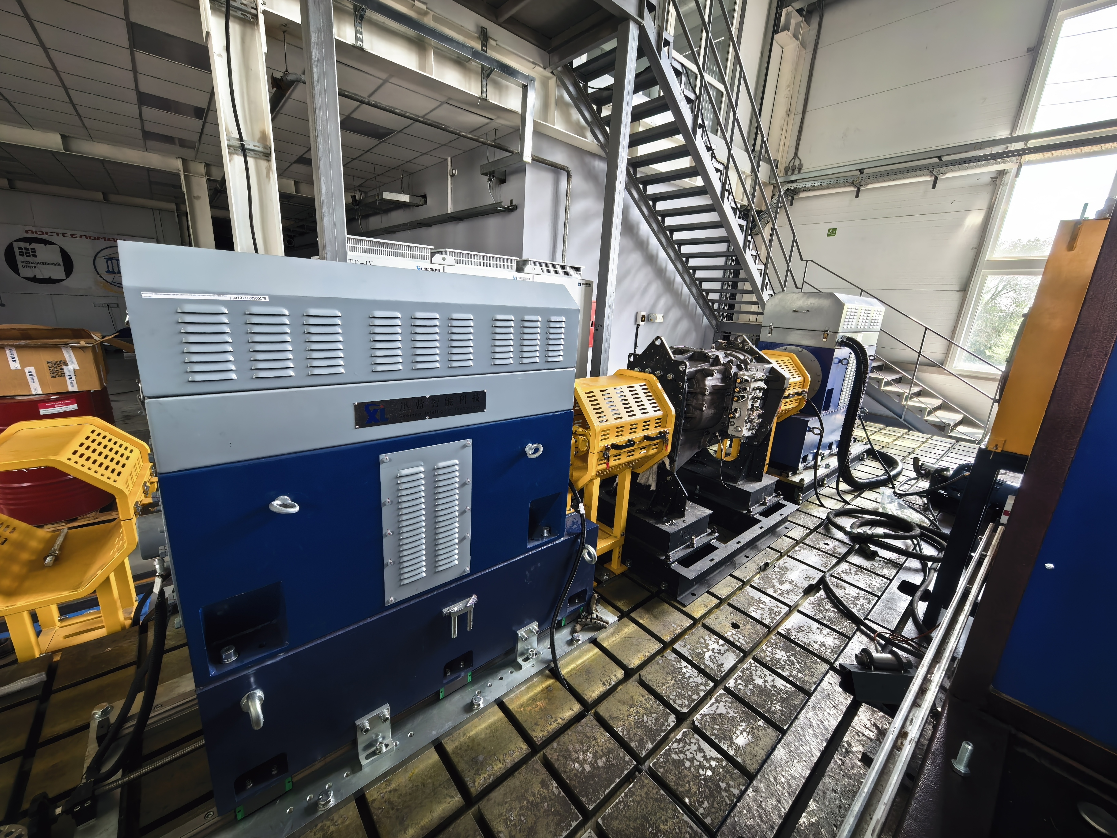 Dynamometer Test Rig 500kW Transmission Dynamometer Test Bench for Heavy-Duty Equipment