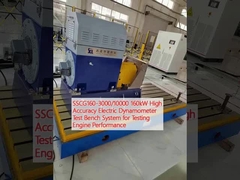SSCG160-3000/10000 160kW High Accuracy Electric Dynamometer Test Bench System for Testing Engine