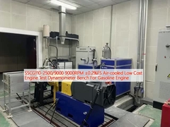 SSCG110-2500/9000 9000RPM ±0.2%FS Air-cooled Low Cost Engine Test Dynamometer Bench For