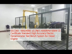 SSCD60- 1000/4000 ±0.2%FS 4000RPM 60kW CE Certificate Standard High Accuracy Electric Dynamometer