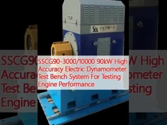 SSCG90-3000/10000 90kW High Accuracy Electric Dynamometer Test Bench System For Testing Engine