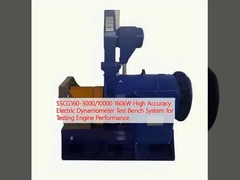 SSCG160-3000/10000 160kW High Accuracy Electric Dynamometer Test Bench System for Testing Engine
